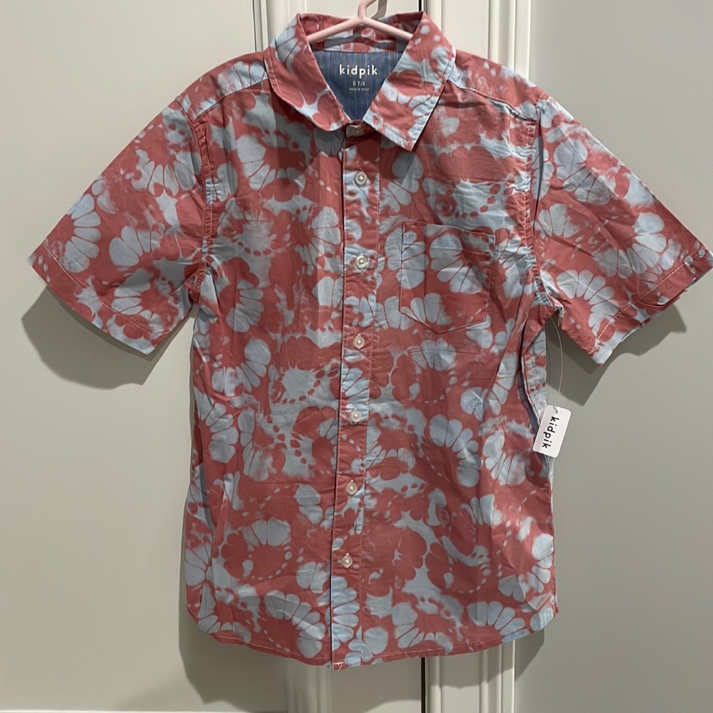 NEW boys kidpik polo size 7/8